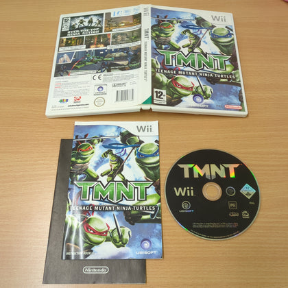 TMNT Teenage Mutant Ninja Turtles Nintendo Wii game