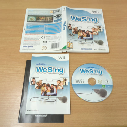 We Sing Nintendo Wii game