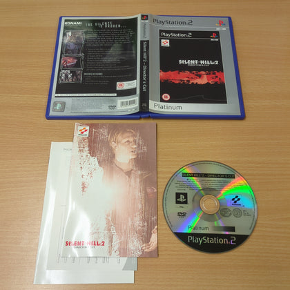 Silent Hill 2 Director's Cut Platinum Sony PS2 game