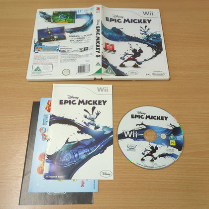 Disney Epic Mickey Nintendo Wii game