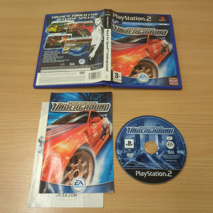 Need For Speed Underground Sony PS2 game