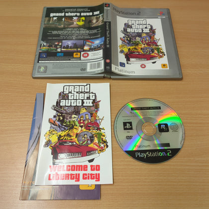 Grand Theft Auto III Platinum Sony PS2 game