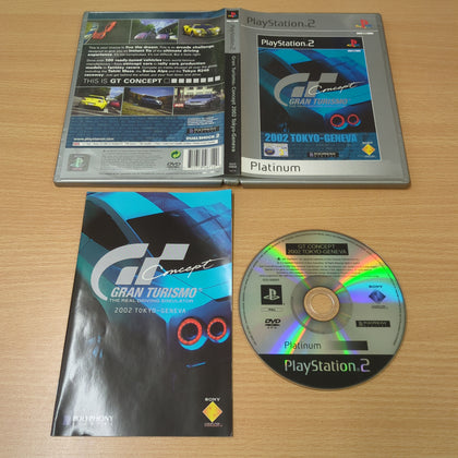 Gran Turismo Concept 2002 Tokyo Geneva Platinum Sony PS2 game
