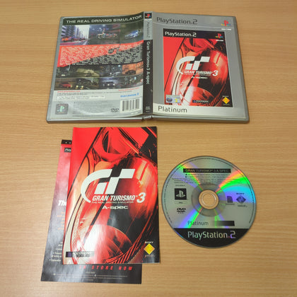 Gran Turismo 3 A-Spec Platinum Sony PS2 game