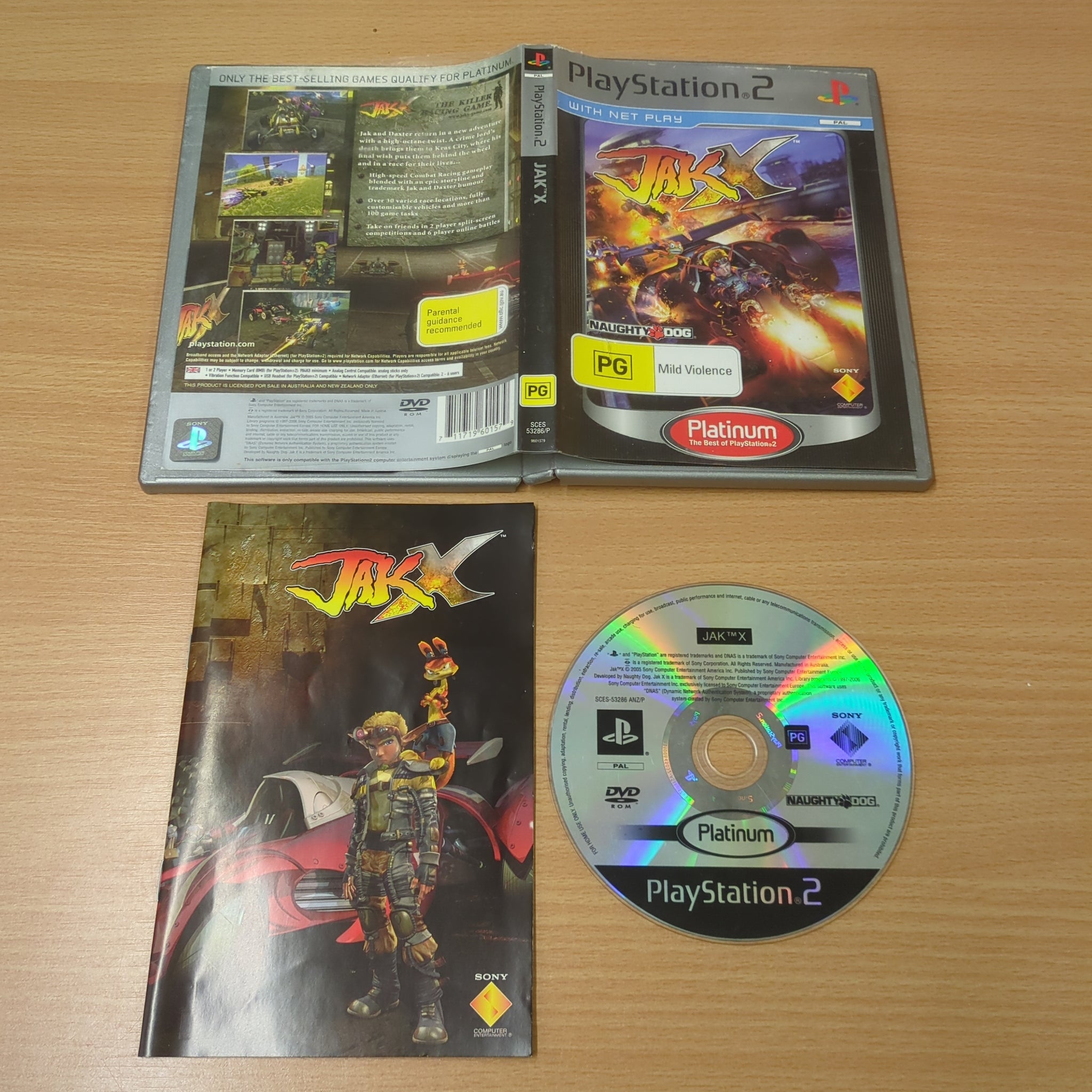 Jak X Platinum Sony PS2 game – retro game store uk - 8BitBeyond.com