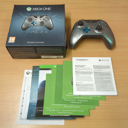 Xbox One Wireless Controller Halo 5 Guardians edition boxed
