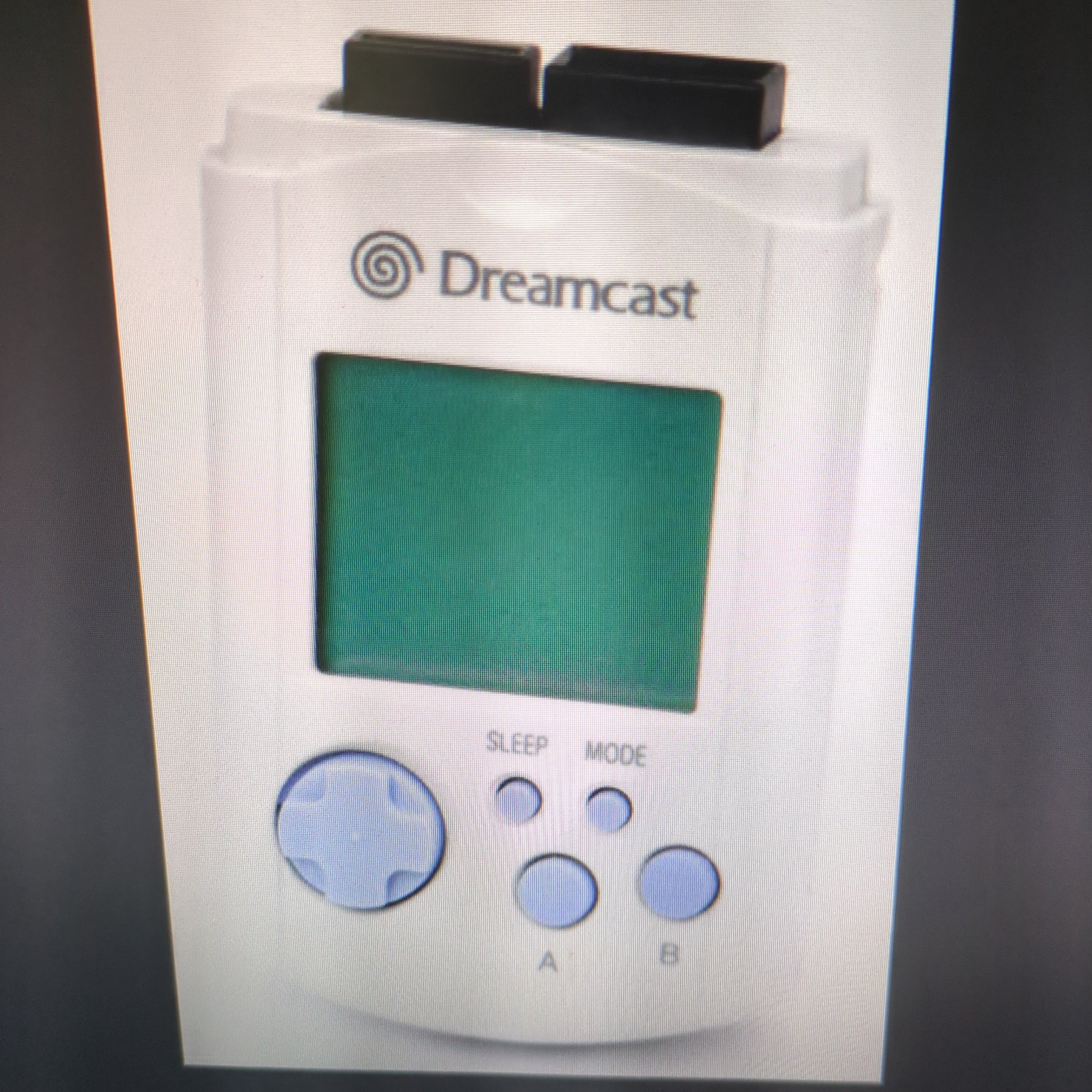 Official VMU Visual Memory Unit (White) Sega Dreamcast