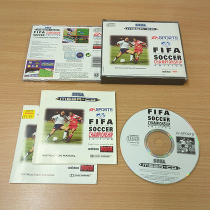 FIFA International Soccer Championship Sega Mega-CD game
