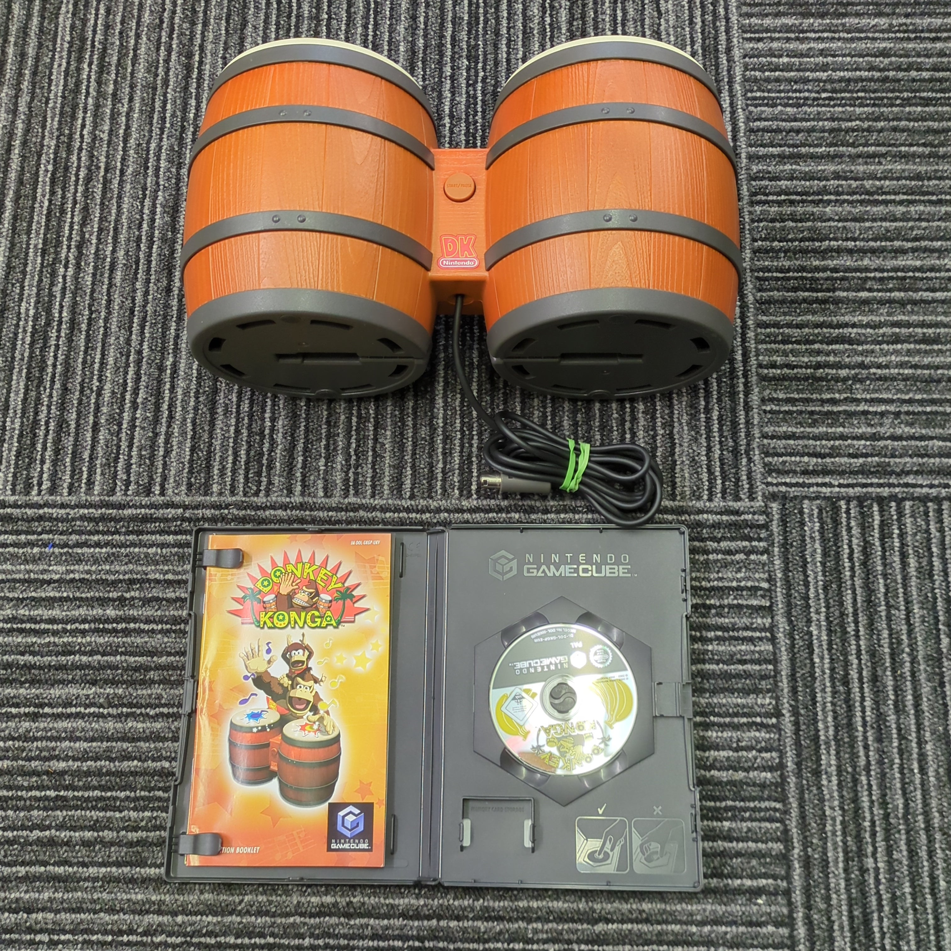 DK Bongos Donkey Konga Nintendo 64 N64 boxed