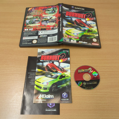 Burnout 2 Point of Impact Nintendo GameCube game