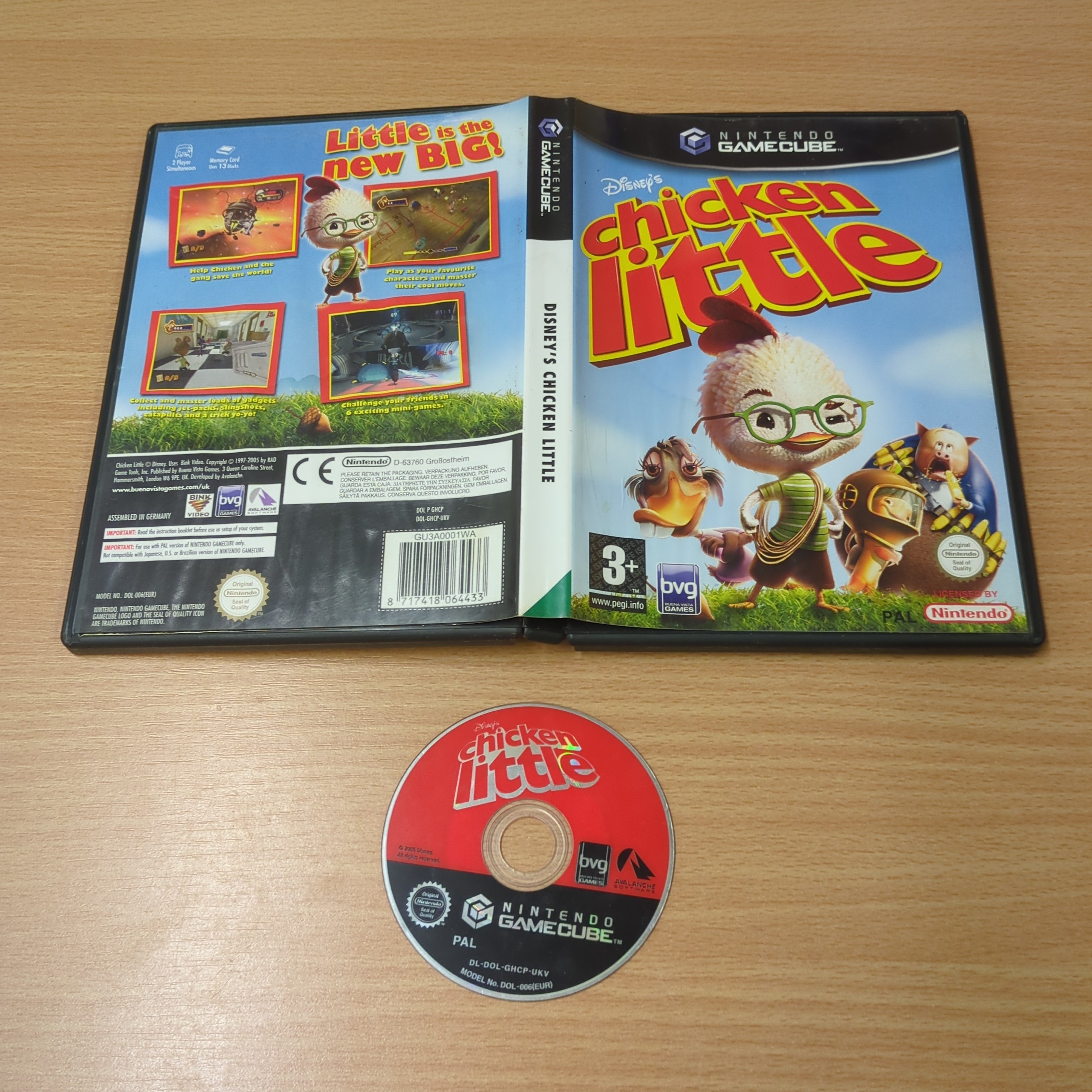 Disney's Chicken Little Nintendo GameCube game