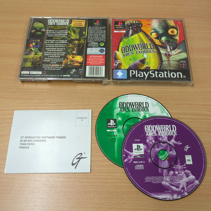 Oddworld Abe's Exoddus Sony PS1 game