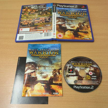 Full Spectrum Warrior: Ten Hammers Sony PS2 game
