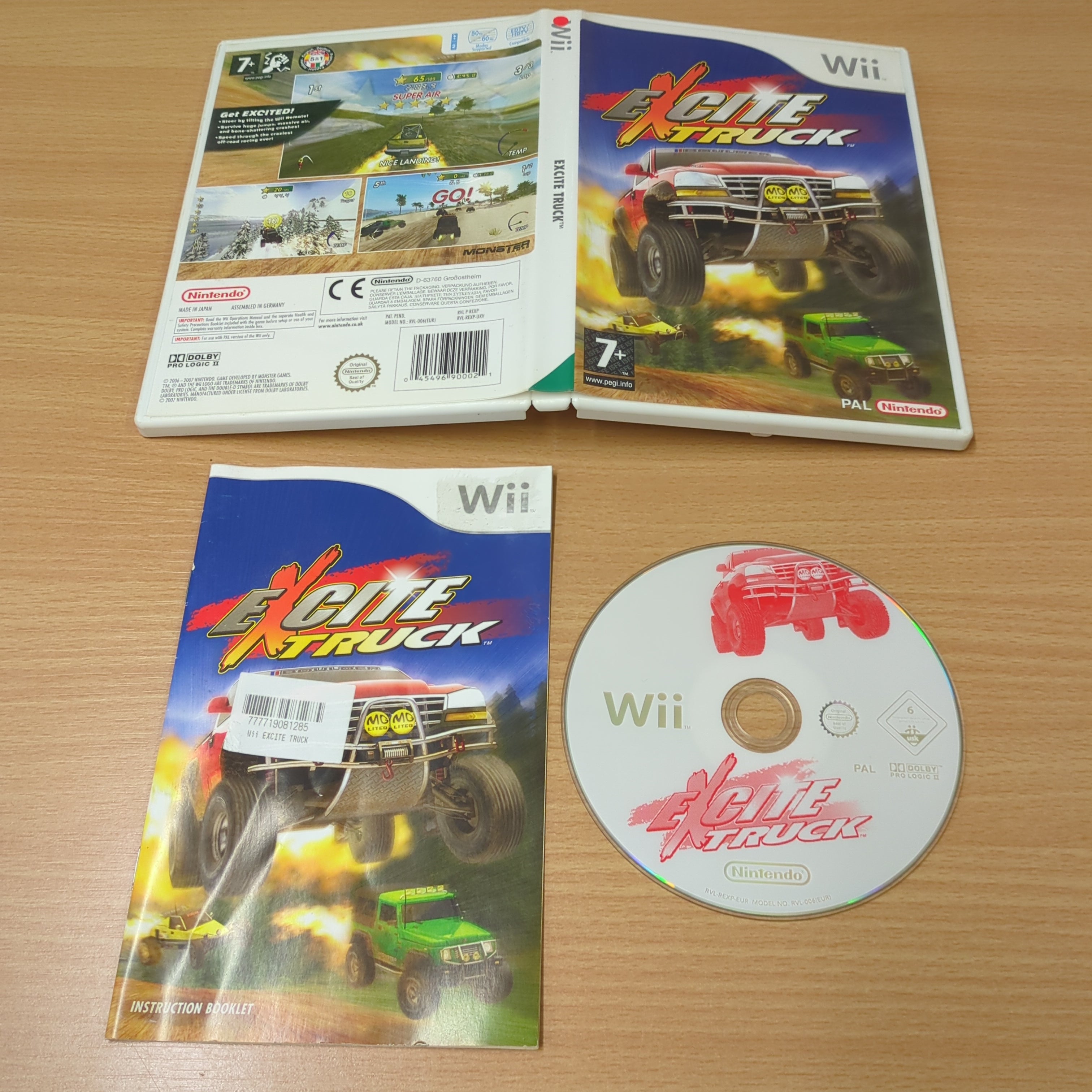 Excite Truck Nintendo Wii game