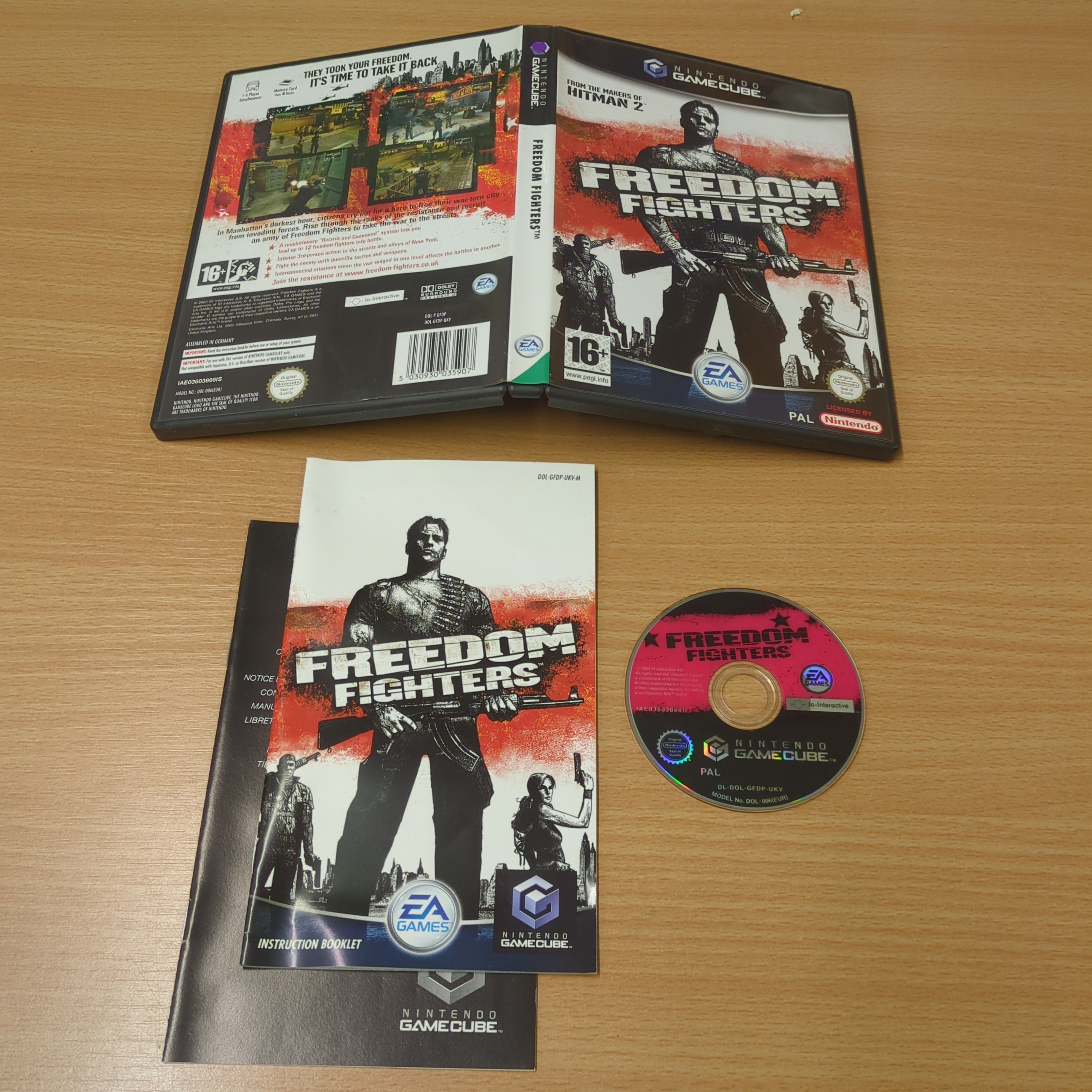 Freedom Fighters Nintendo GameCube game