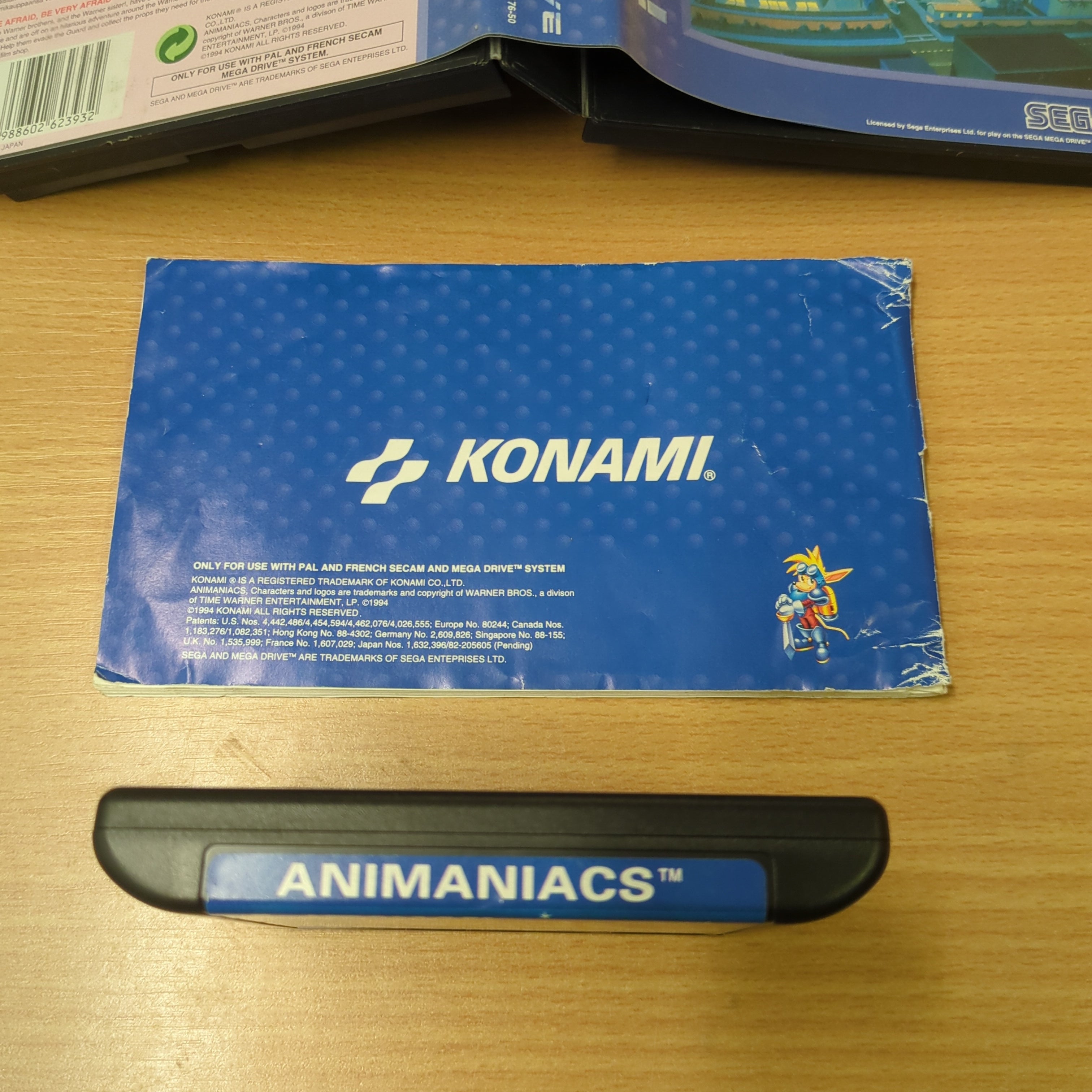 Animaniacs Sega Mega Drive game