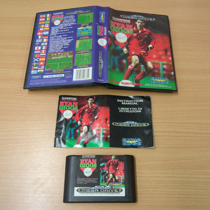 Champions World Class Soccer Endorsed by Ryan Giggs Sega Mega Drive game