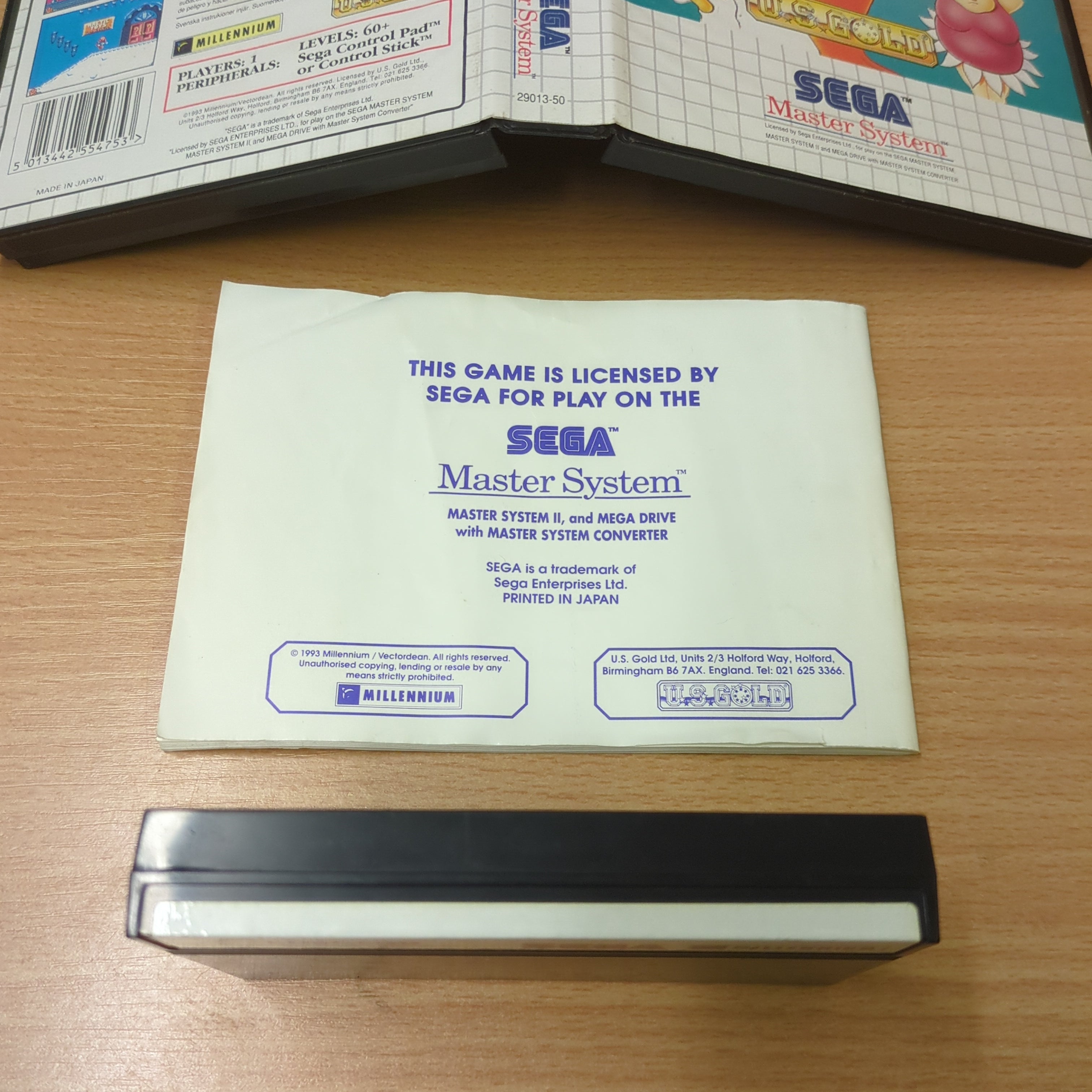 James Pond 2: Codename: Robocod Sega Master System game