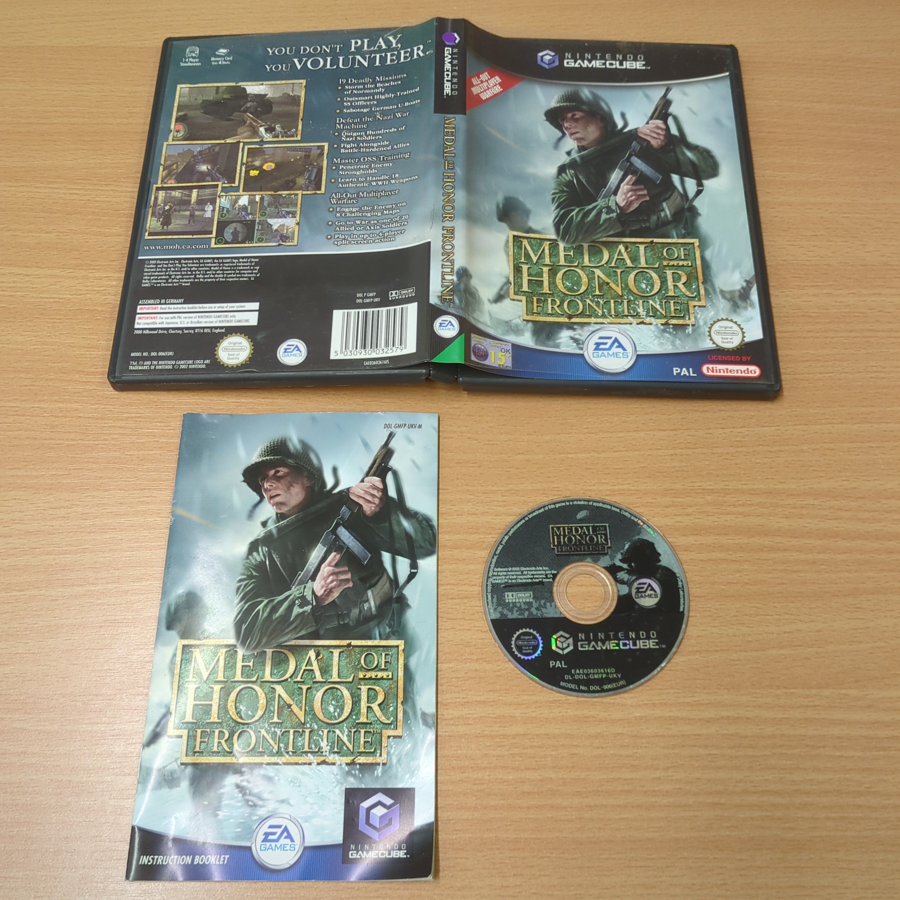 Medal of Honor Frontline Nintendo GameCube game
