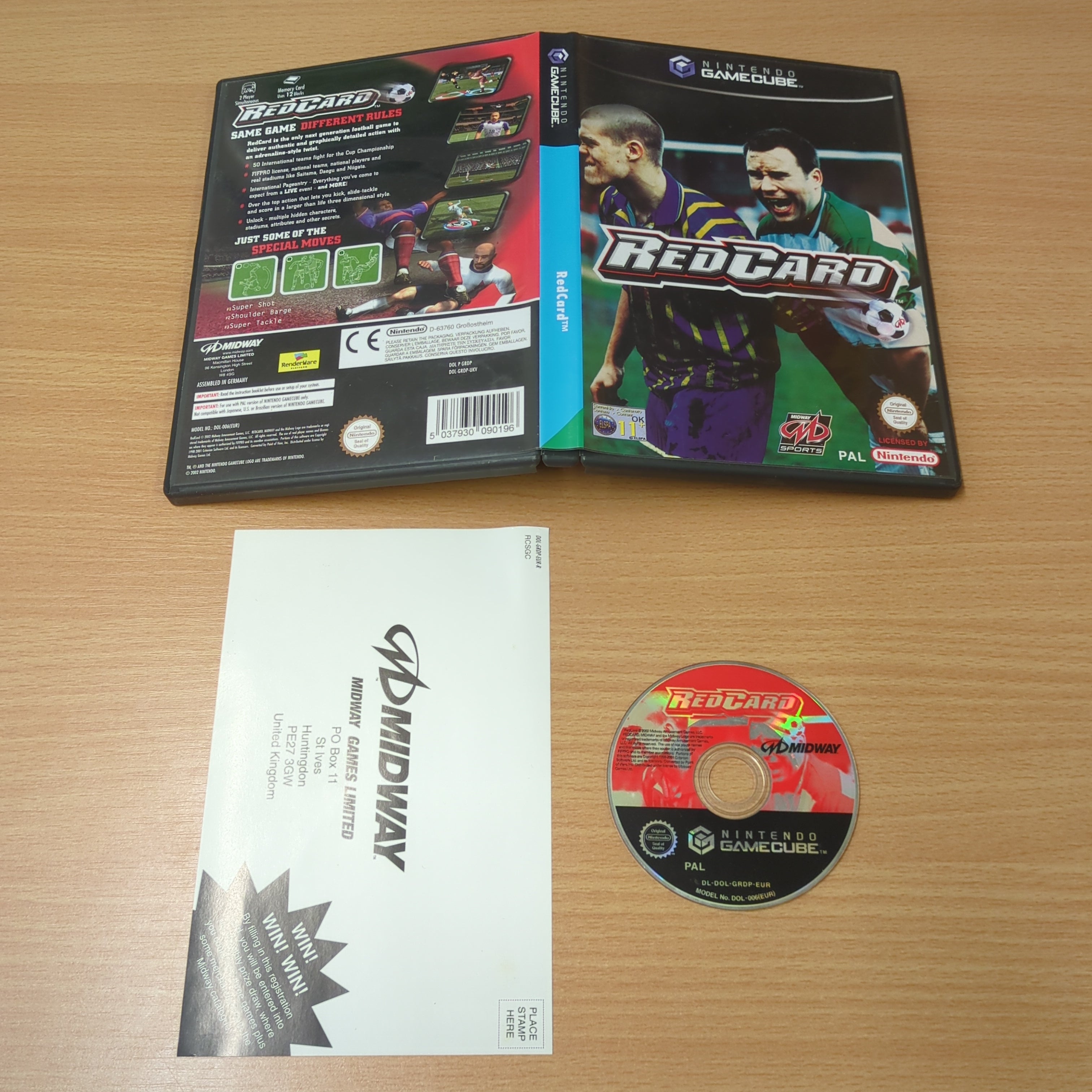 RedCard Nintendo GameCube game