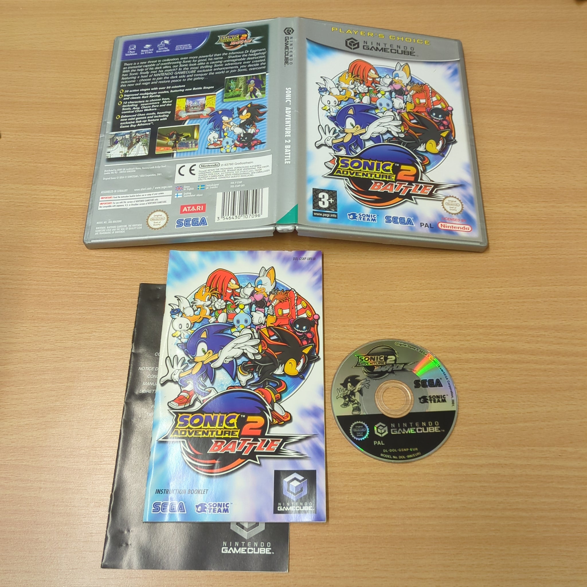 Sonic Adventure Battle 8BitBeyond – retro game store uk