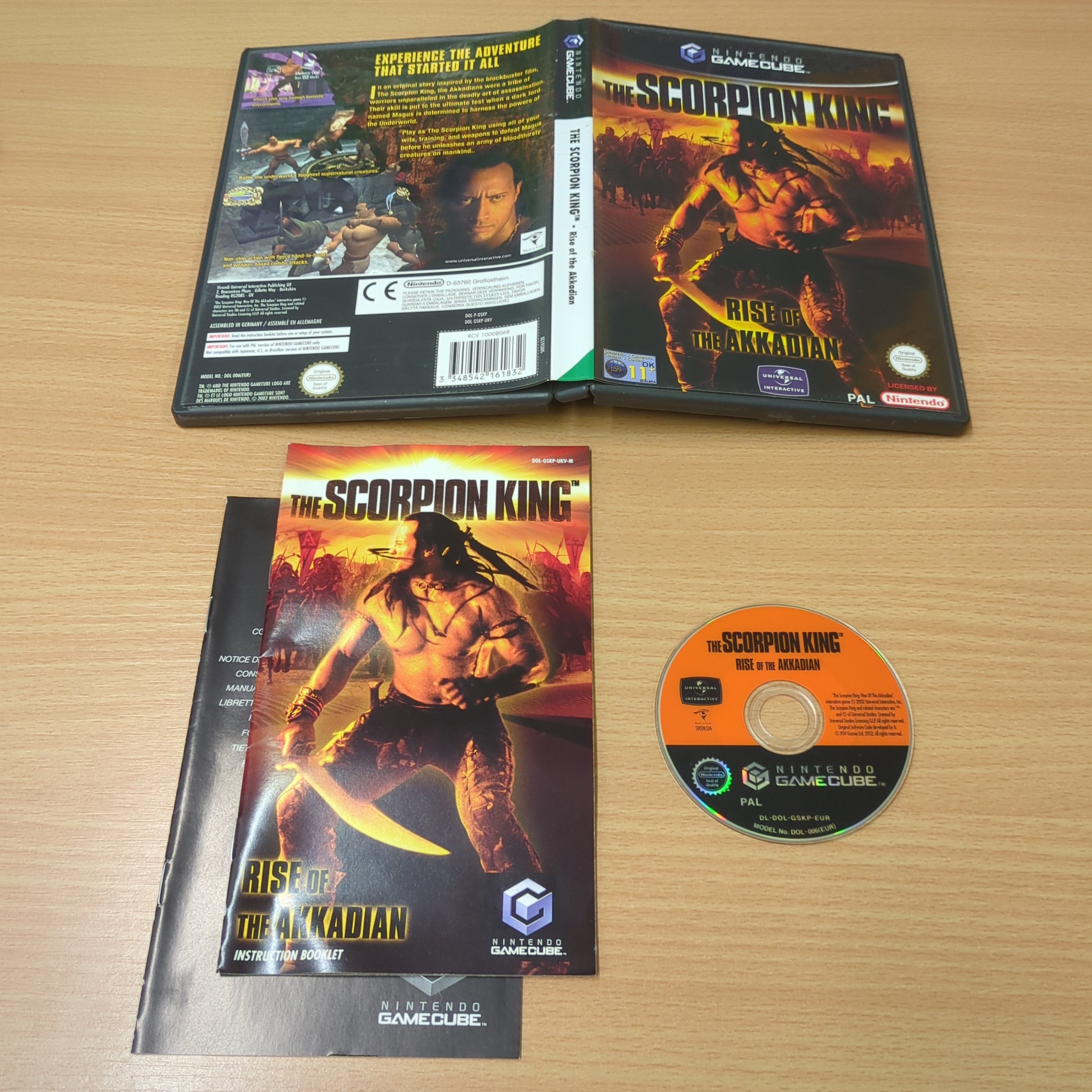 The Scorpion King Nintendo GameCube game