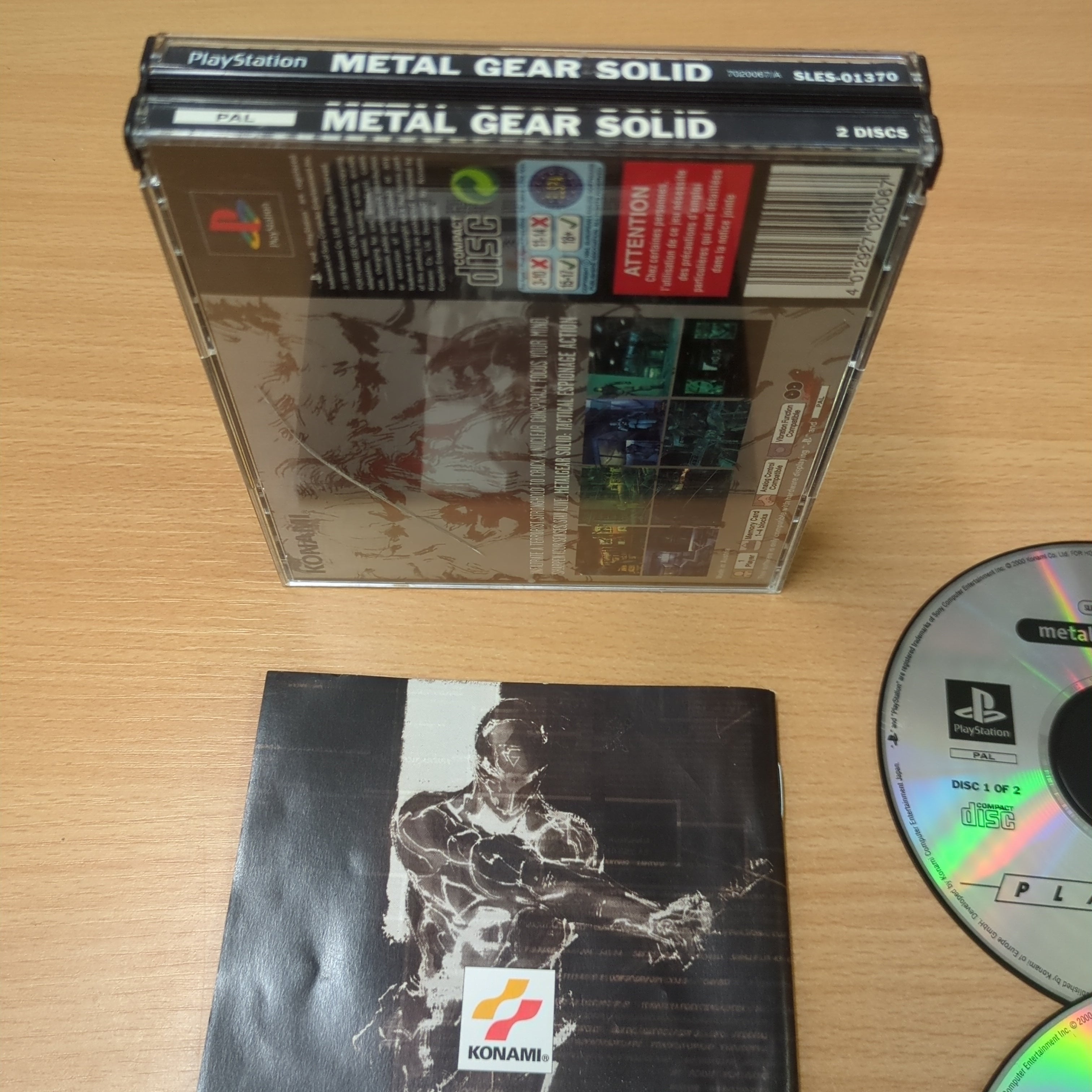 crack metal gear solid Metal Gear Solid (Big box) Sony PS1 game – retro game store uk