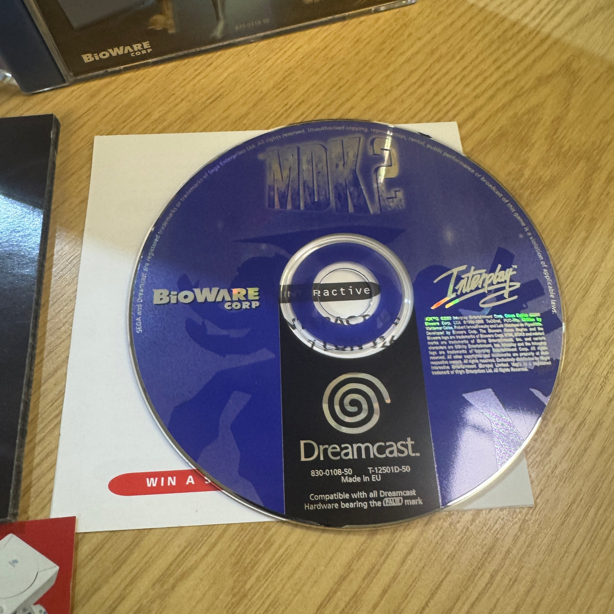 MDK 2 Sega Dreamcast game cib