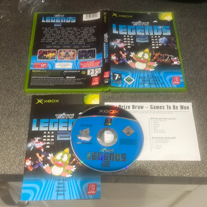 Taito Legends 2 original Xbox game