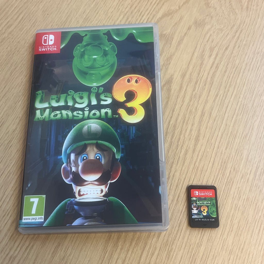 luigis mansion nintendo switch game – retro game store uk