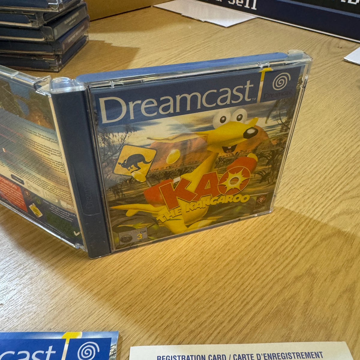 Kao the Kangaroo Sega Dreamcast game cib