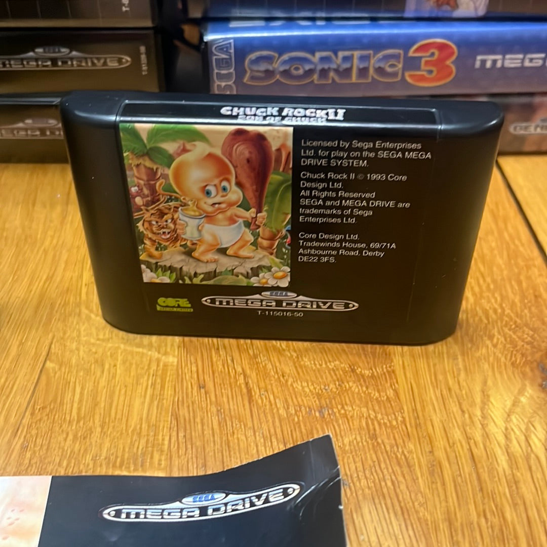 Chuck Rock II: Son of Chuck Sega Mega Drive game