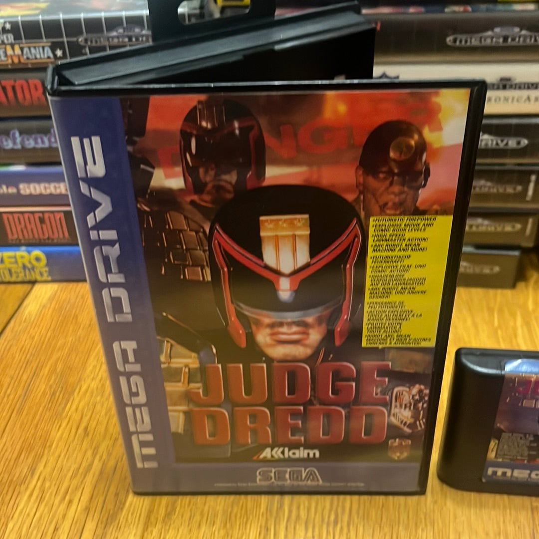 Judge Dredd Sega Mega Drive game