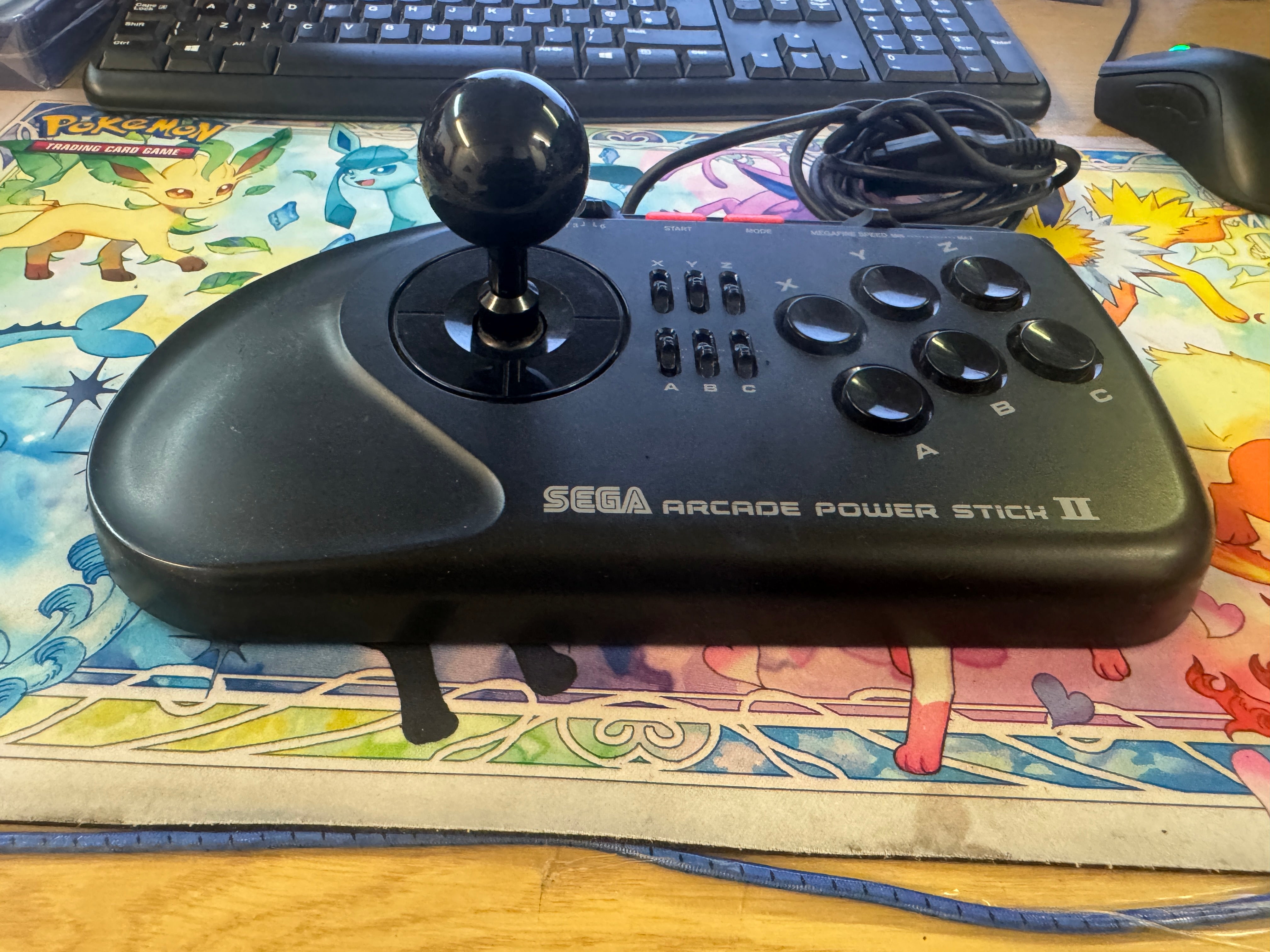 Arcade Power Stick II Sega Mega Drive boxed