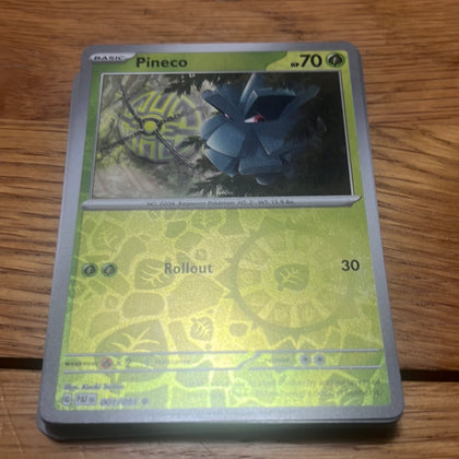 Paldean Fates: Pineco [Reverse Holo] #1