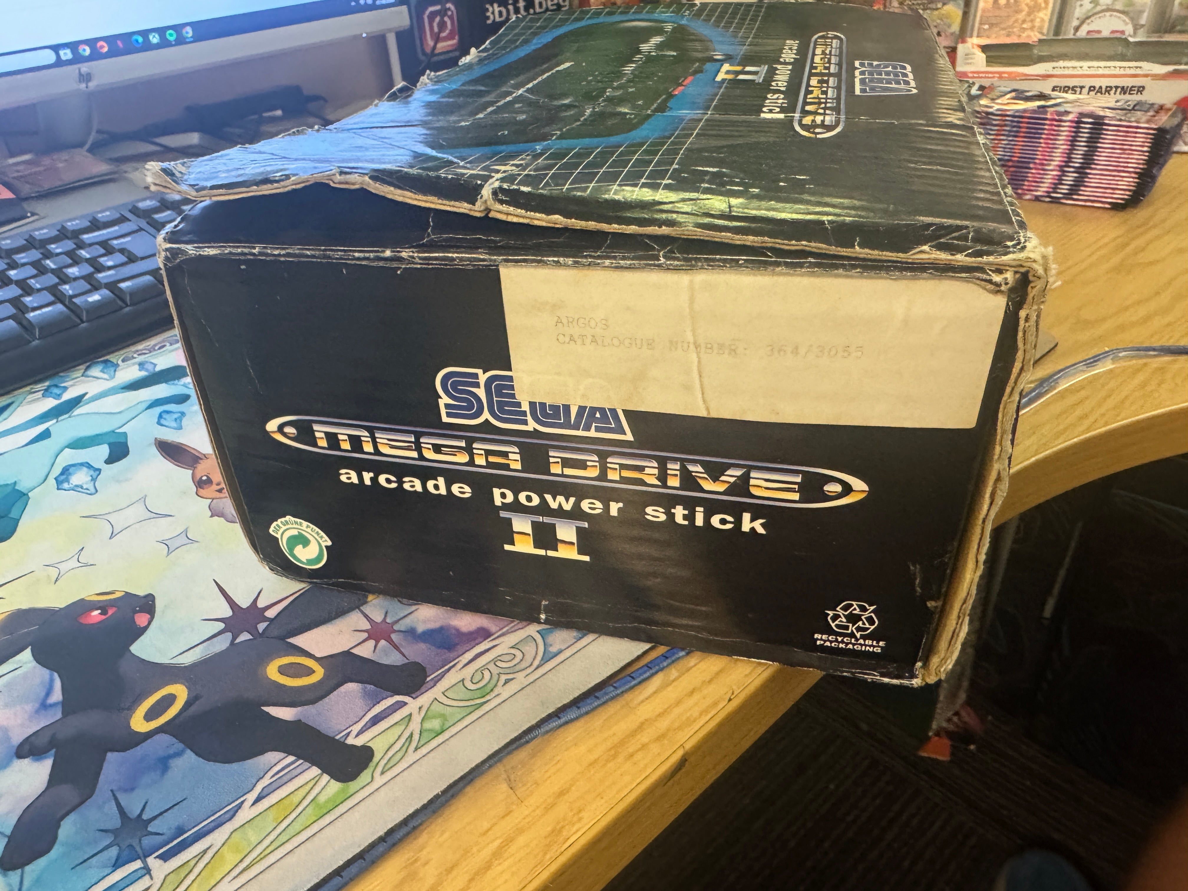 Arcade Power Stick II Sega Mega Drive boxed
