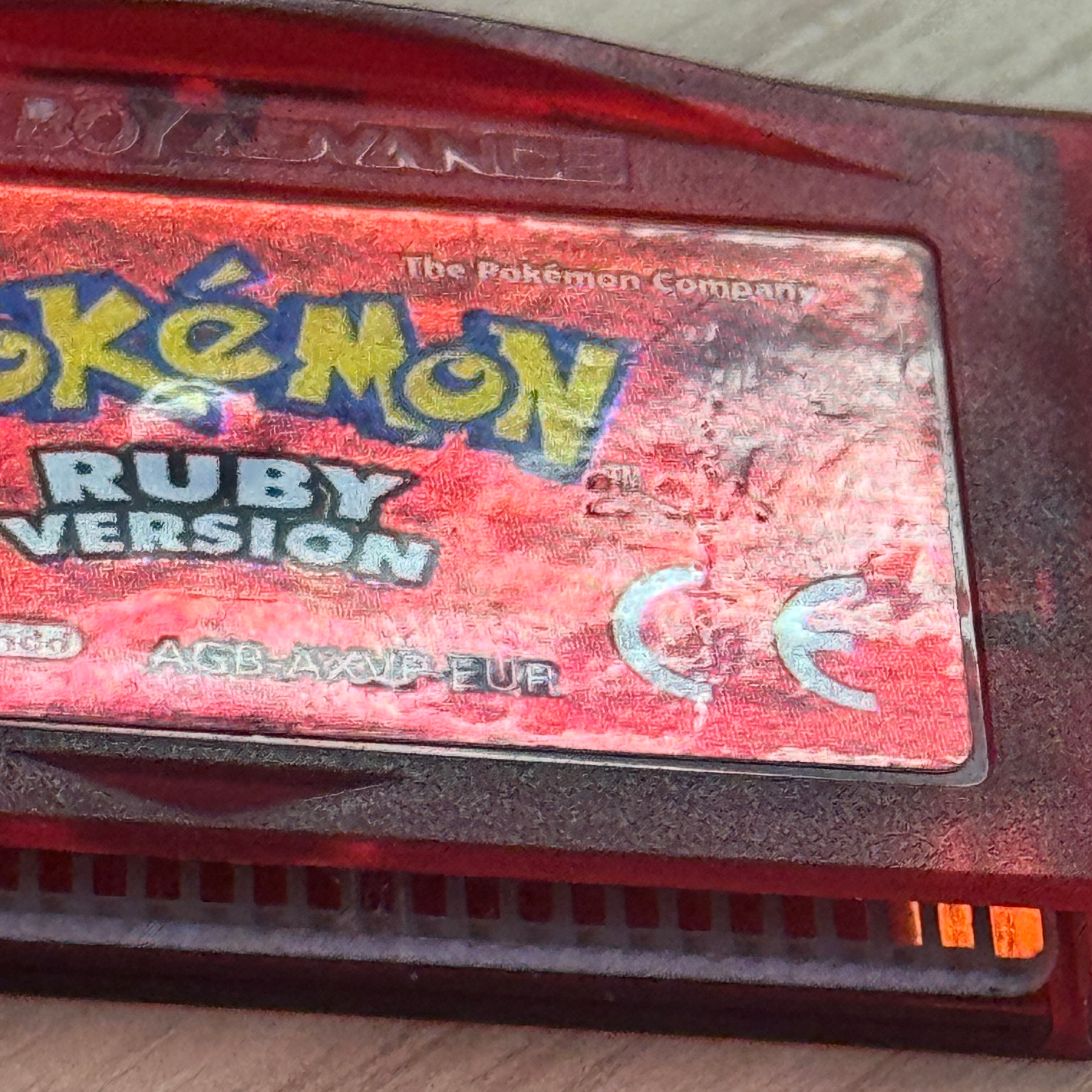 Pokemon Ruby Nintendo GBA Game Boy Advance Cart Only - New Battery