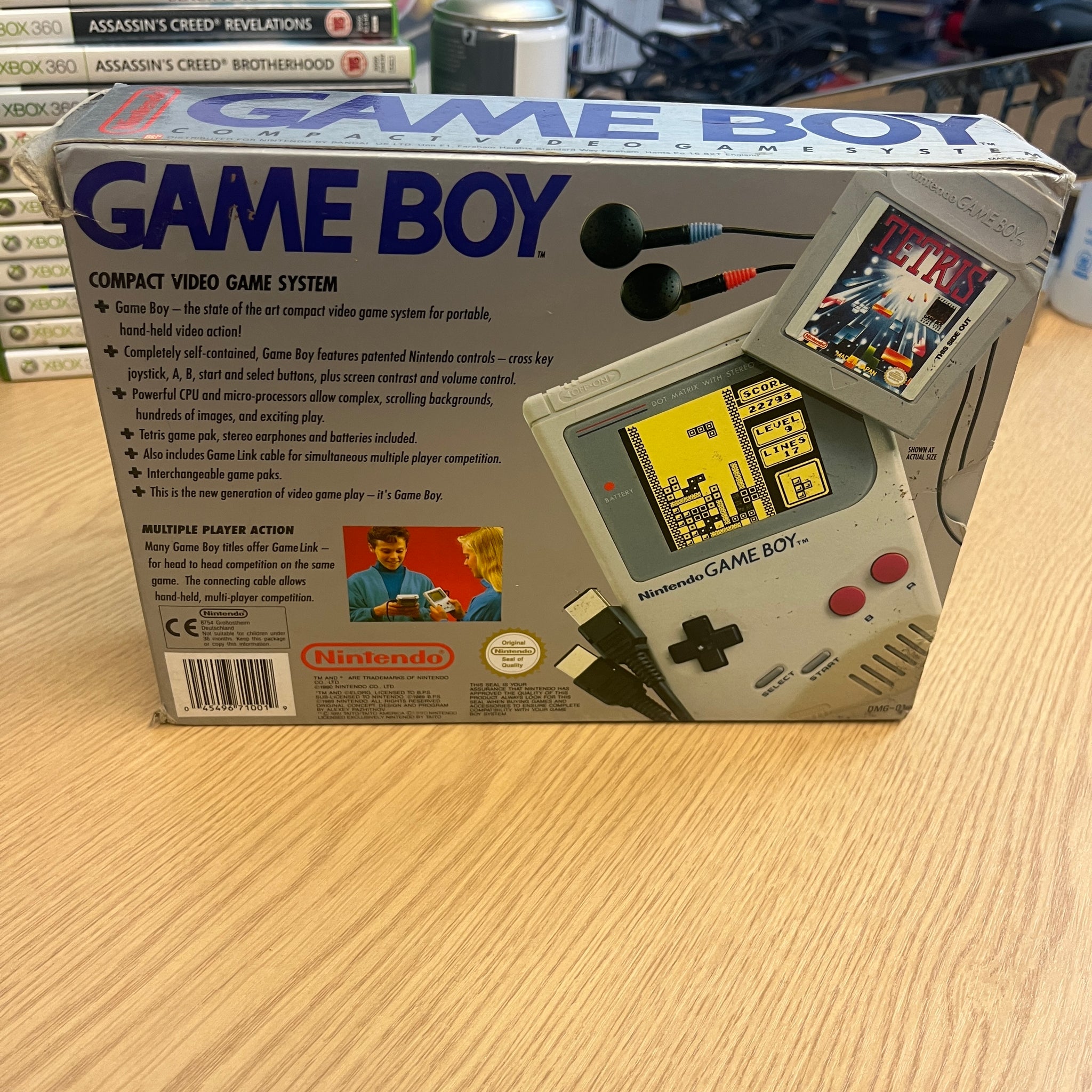 Game boy console dmg-01 boxed
