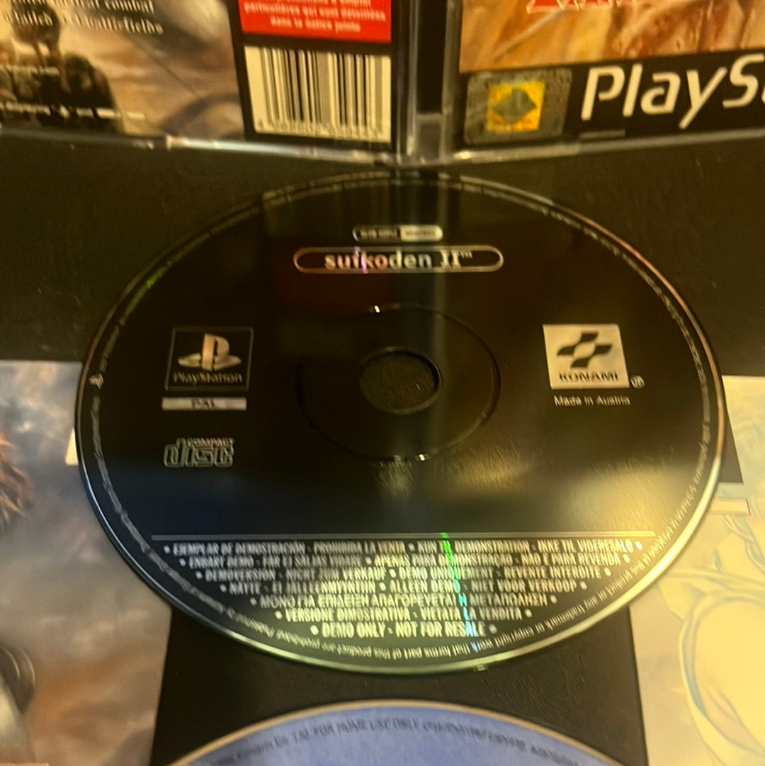 Vandal Hearts II with demo Sony PS1 game