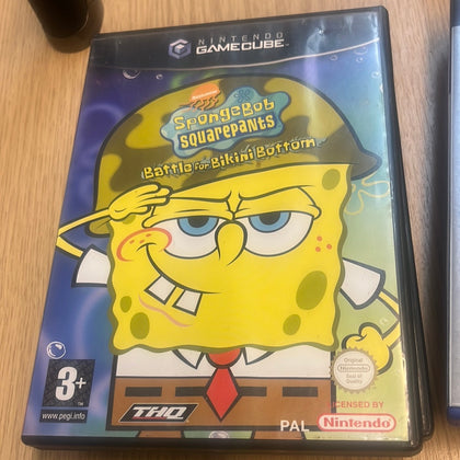 SpongeBob Squarepants: Battle for Bikini Bottom Nintendo GameCube game