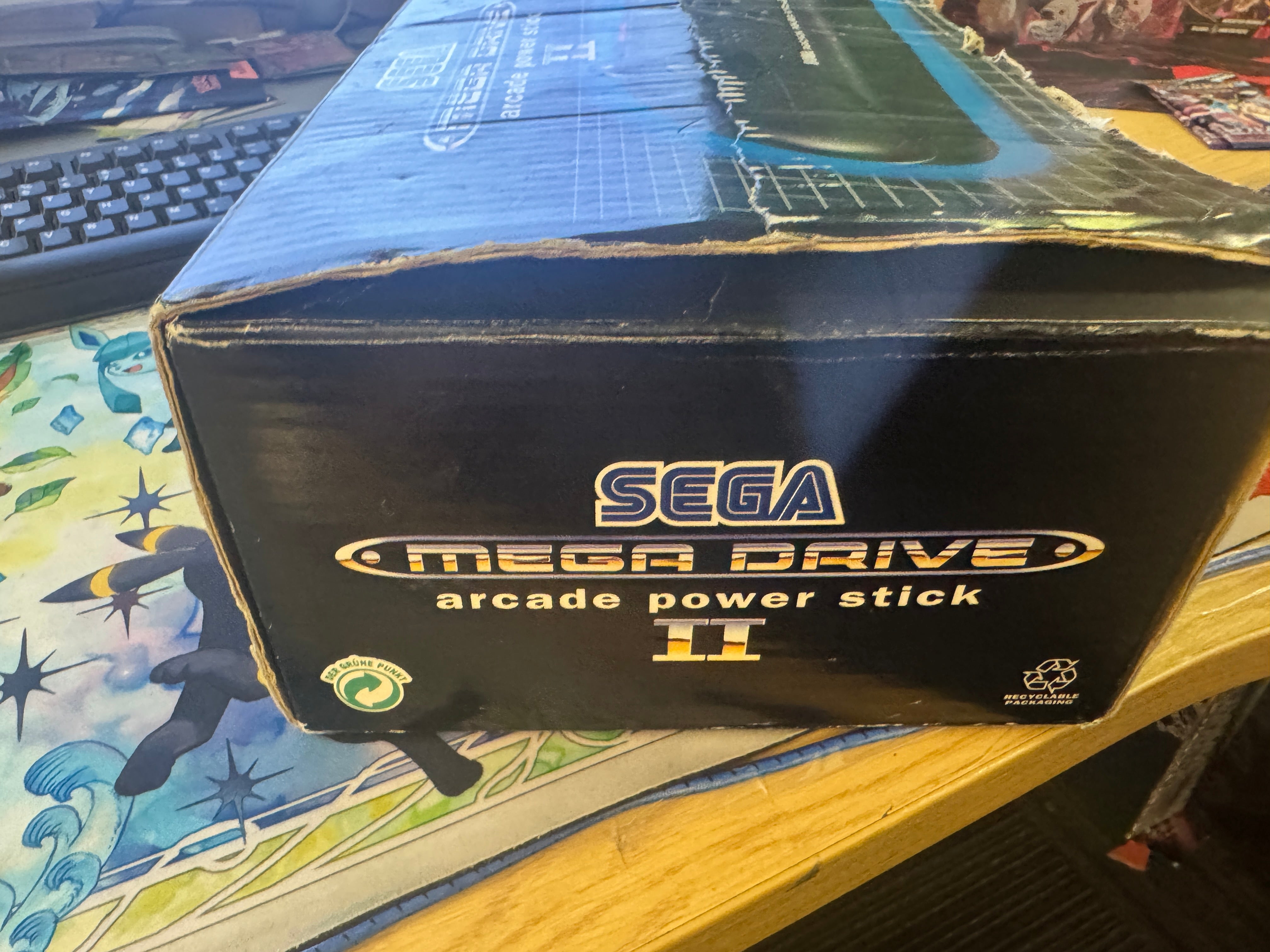 Arcade Power Stick II Sega Mega Drive boxed