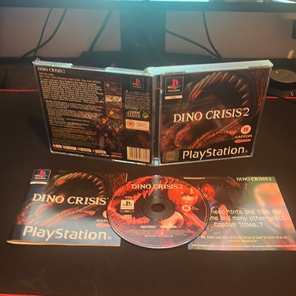 Dino Crisis 2 Sony ps1 game