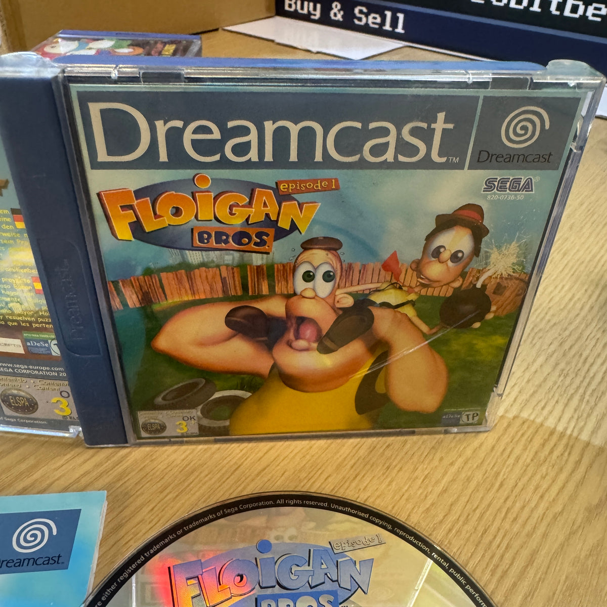 Floigan Brothers: episode one Sega Dreamcast game cib