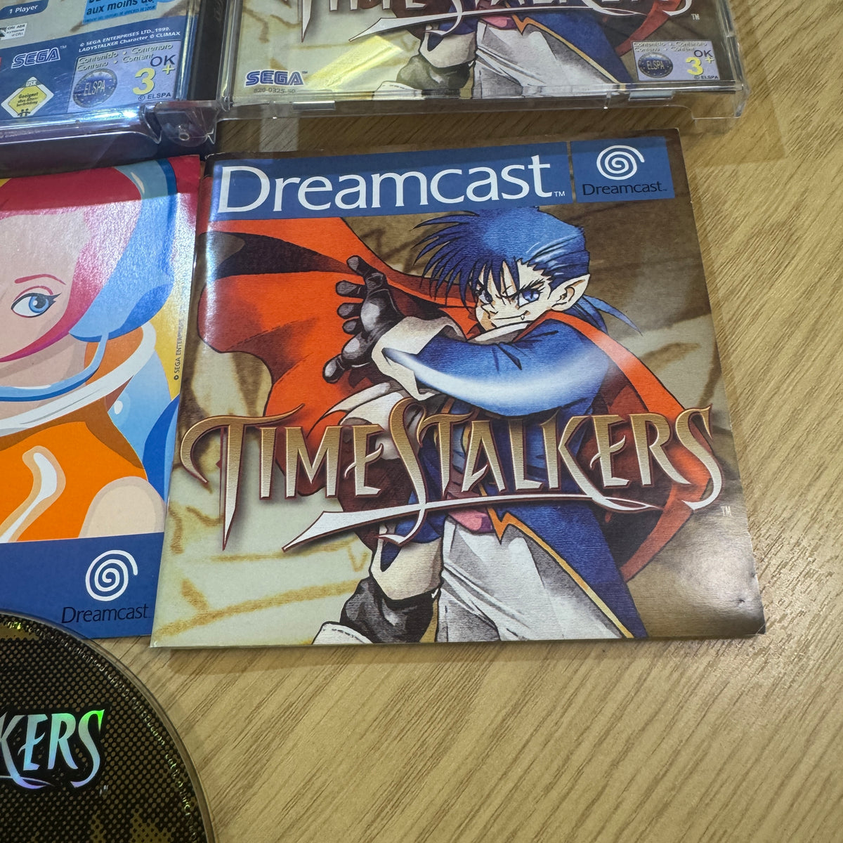 Time Stalkers Sega Dreamcast game Cib