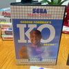 KO Boxing (George Foreman's) Sega master system game