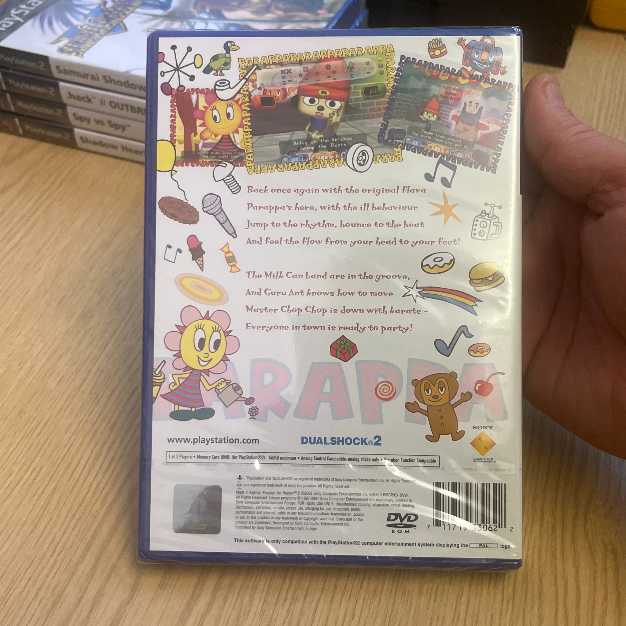 PaRappa-the-Rapper-2 Sony ps2 game sealed – retro game store uk ...