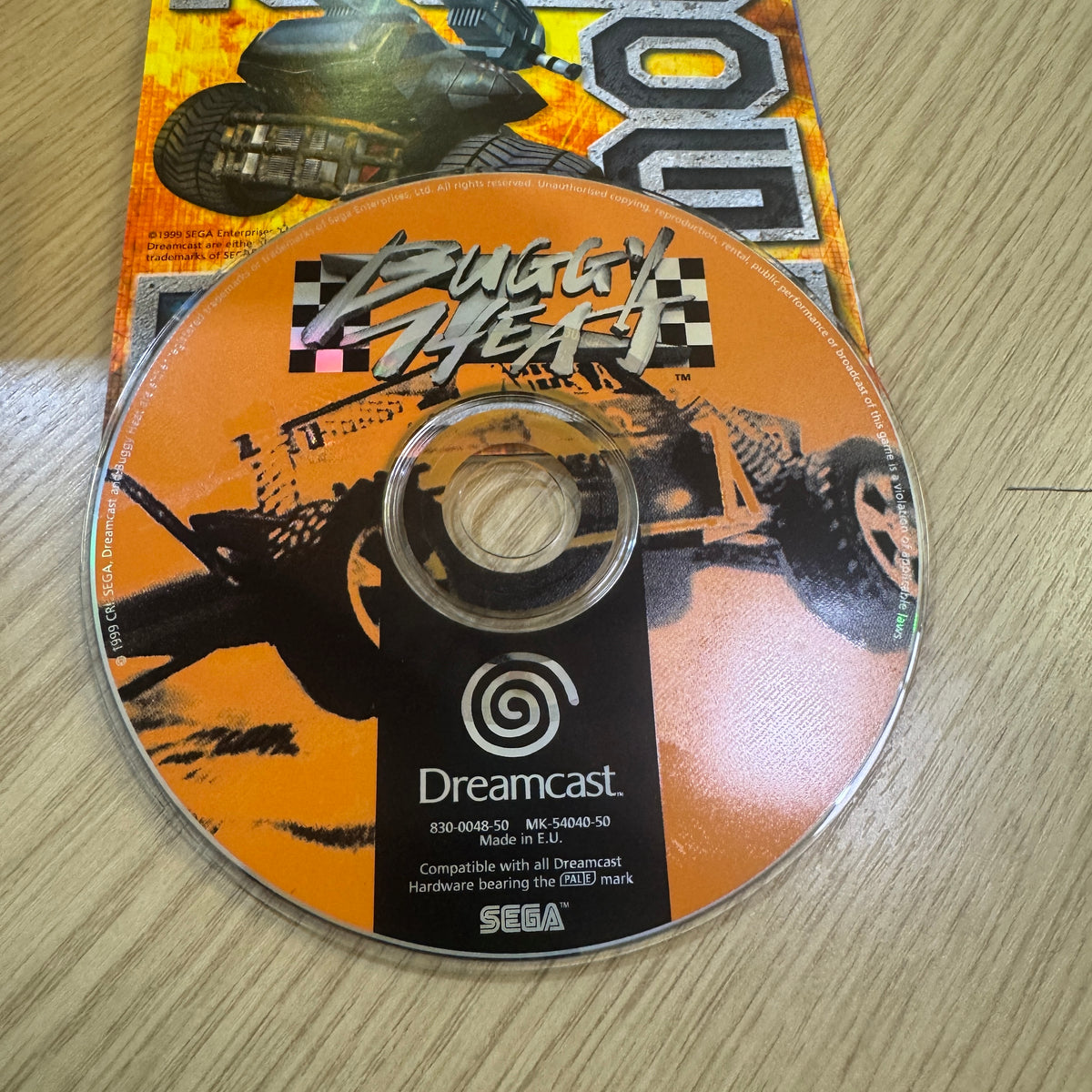 Buggy Heat Sega Dreamcast game Cib vgc