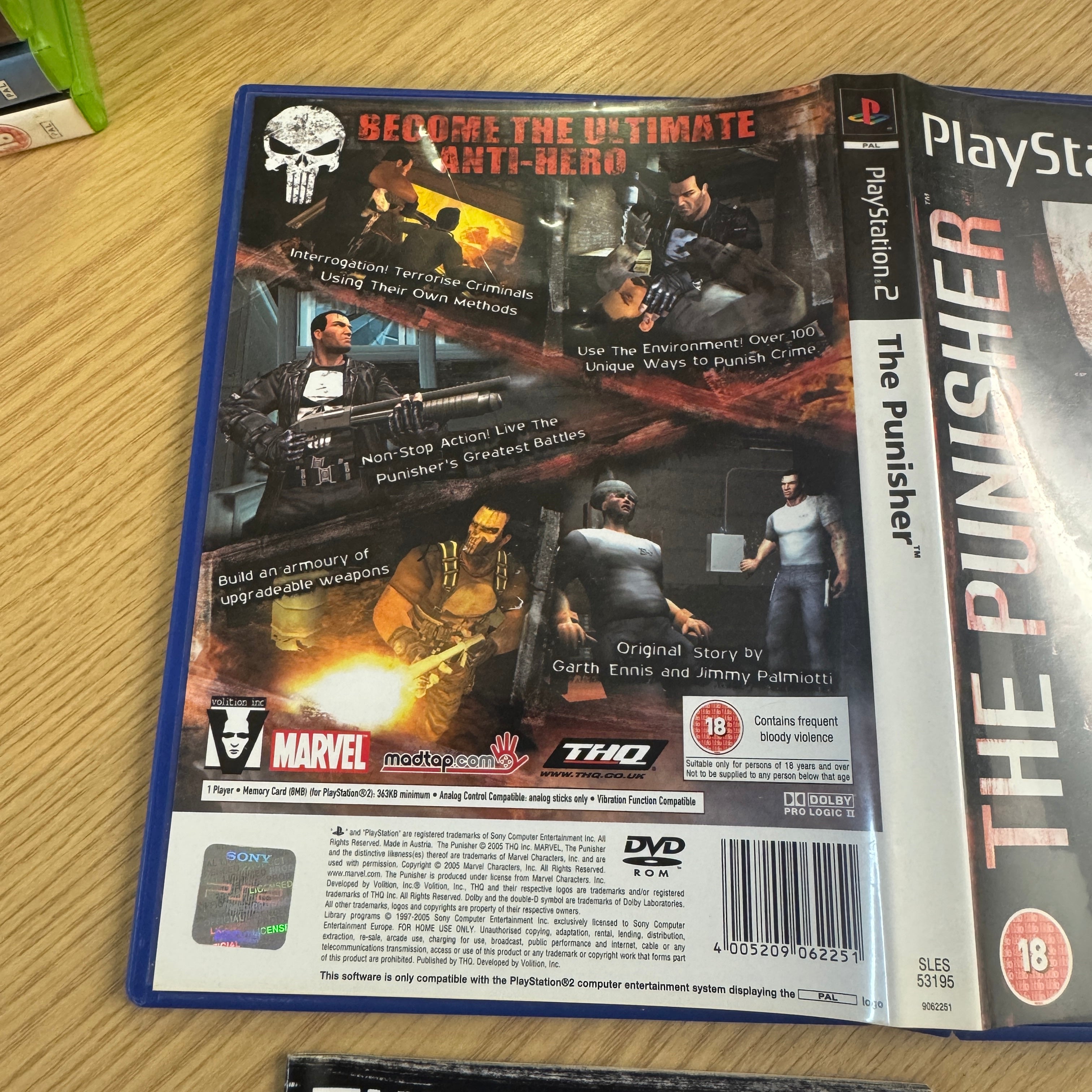 The Punisher Sony PS2 game