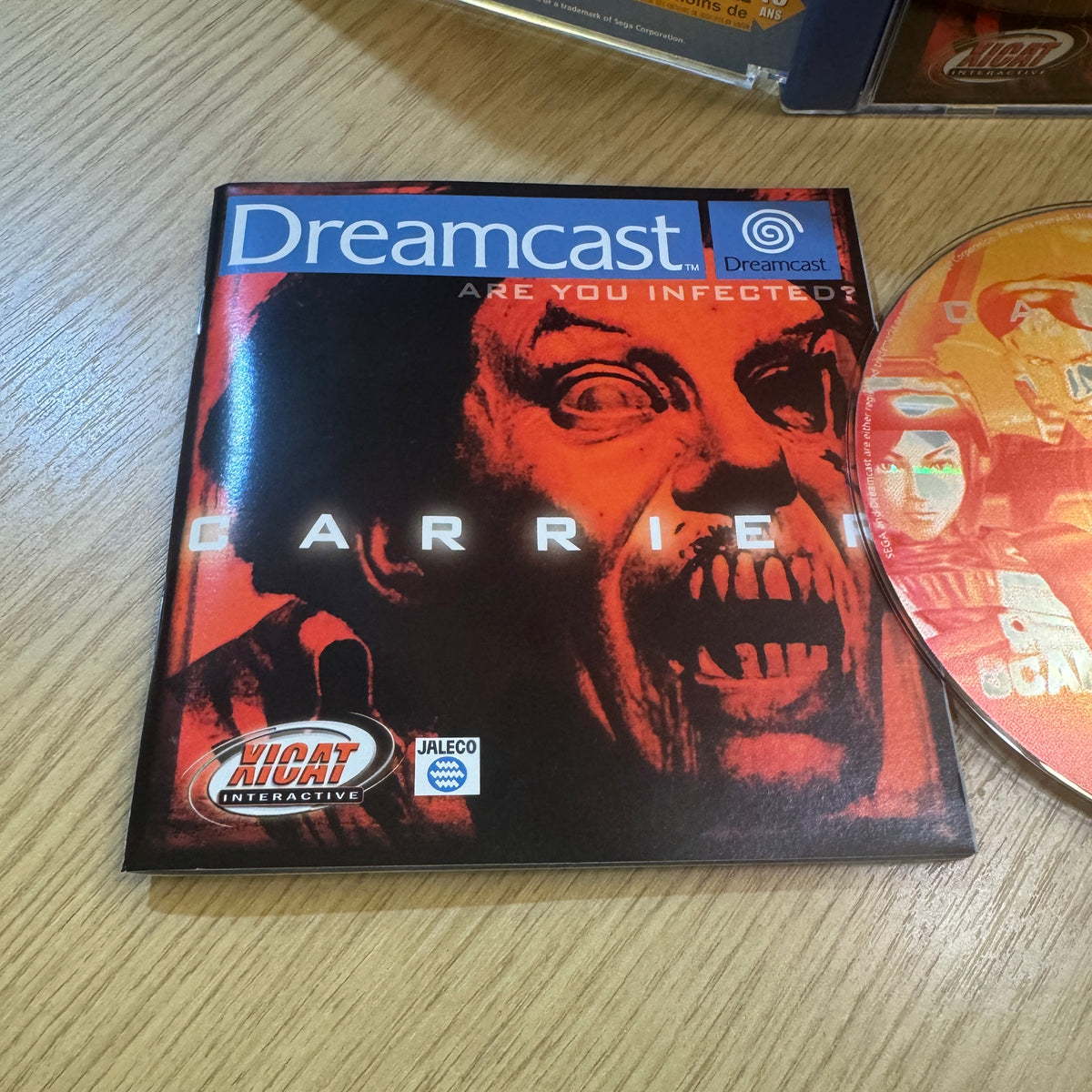 Carrier Sega Dreamcast game cib