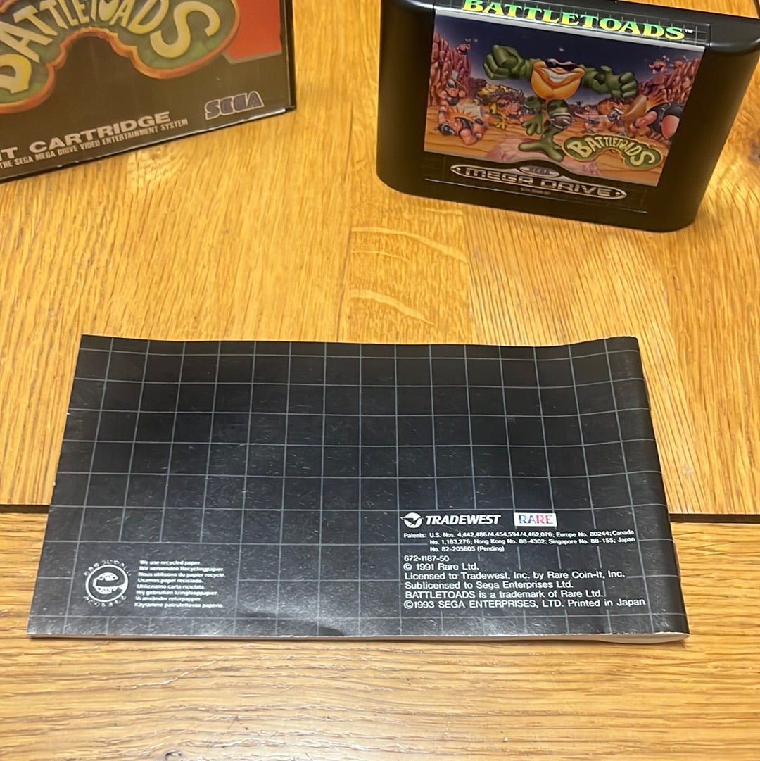 Battletoads Sega Mega Drive game